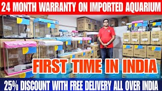 Biggest Imported Aquarium Distributor  25 Discount  Free Delivery AOI  Neeram Trading In Pune [upl. by Nedloh797]