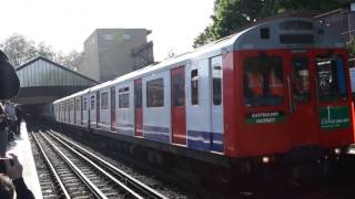 The very last District Line D78 departing Ealing Broadway  T755 [upl. by Asum]