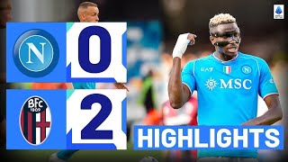 Napoli Bologna  02  Gli Highlights  Lega Serie A 202324 [upl. by Aizahs]