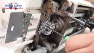 How to fix the Hook Timing on an Industrial Sewing Machine [upl. by Noma252]