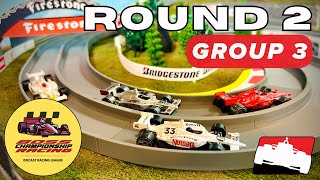 IndyCar Diecast Racing Tournament  Round 2 Group 3 [upl. by Idonah]