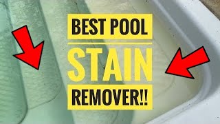 How to eliminate pool stains while saving [upl. by Anetsirk]