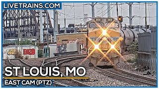 🔴 LIVE Trains Railcam  St Louis Missouri PTZ [upl. by Maroj375]