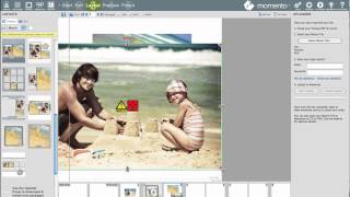 Momento Online Tutorials  Manual Photo Book Layout [upl. by Keeryt]