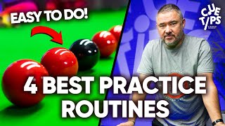 4 Practice Routines To Improve Your Snooker Game Fast [upl. by Adnwahsal243]