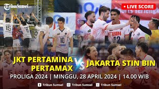 🔴LIVE SCORE JAKARTA PERTAMINA PERTAMAX VS JAKARTA STIN BIN I PUTARAN PERTAMA PROLIGA 2024 [upl. by Goldarina518]