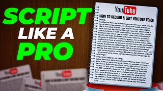 How to Write Engaging Script For Youtube Videos [upl. by Sayres297]