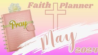 Faith Planner  “Batch Planning”  May 2024  Planning Priss [upl. by Aneleiram]