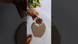 Wall Hanging  Paper Flower Craft  Shorts  Viral Short  AHB Craft  Trending Short  DIY Craft [upl. by Zeena954]