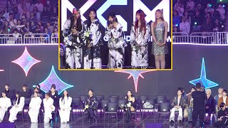 Newjeans 뉴진스 Best Artist Award Reaction  Taemin GIDLE Lee Young Ji STAYC P1Harmony 241116 [upl. by Gemma870]