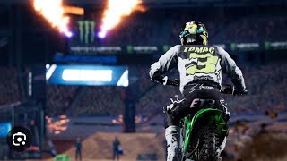 Supercross practice mode Gameplay [upl. by Cecil]