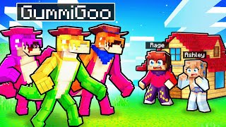 GummiGoo TAKES OVER Minecraft Block City [upl. by Reis]