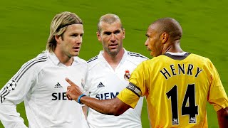 Zinedine Zidane amp David Beckham will never forget this humiliating performance by Thierry Henry [upl. by Maisel]