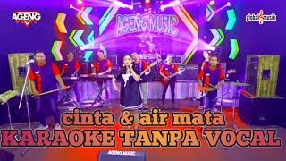 CINTA DAN AIR MATA  TASYA ROSMALA KARAOKE TANPA VOCAL [upl. by Inavoig]