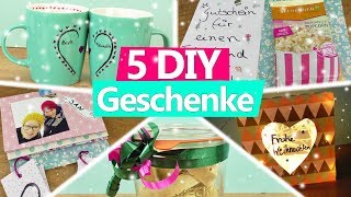 5 DIY Weihnachtsgeschenke selber machen für Eltern MAMA PAPA oder die beste Freundin Geschenkideen [upl. by Lebatsirhc492]