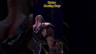 Kratos Meeting Freyr for the First time in God of War Ragnarok PC shorts gamingshorts [upl. by Scholz819]