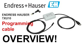 Overview  Endress Hauser EH TXU10 Configuration Kit [upl. by Silvie]