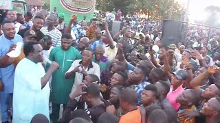 SEE HOW SAHEED OSUPA PULLS CROWD AT ALAAFIN OF OYO 83RD BIRTHDAY [upl. by Neelasor]