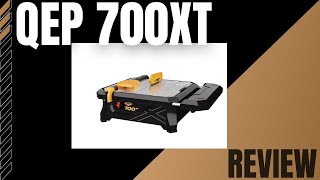 QEP 700 XT Wet Tile Saw Review [upl. by Notsle2]