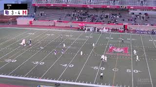 McGill goalie scores goal in lacrosse playoff [upl. by Ecinaj747]