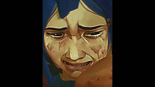 Powder Loses Vi 😥  Arcane  shorts edit viral arcane [upl. by Nnaarat87]