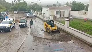 Maltempo Allagamenti e frane devastano Ischia gravi danni in tutta lisola [upl. by Blatt]