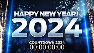 New Years Eve 2024  Year In Review 2023 Mega Mix ♫ COUNTDOWN VIDEO for DJs [upl. by Enilesoj775]