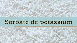 Conservateur cosmétique naturel Sorbate de potassium [upl. by Ticon]