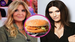 L’hamburger perfetto di Laura Pausini fa partire la polemica ecco cosa ha detto Selvaggia Lucarelli [upl. by Mapes]