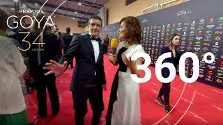 Los Goya en 360 Mejores momentos de la alfombra roja [upl. by Gertrud]