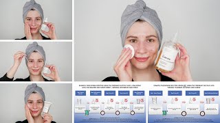 How To Use The Ordinary Glycolic Acid Hyaluronic Acid Niacinamide Moisturiser and Sunscreen [upl. by Seravat]