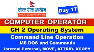 Computer Operator Tayari  Internal and External Command Line Operation  Day 17  Readersnepal [upl. by Modern]