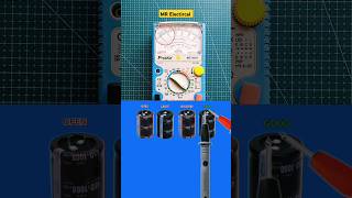 How to check capacitor on analog multimeter  How to capacitor check  capacitor testing  capacitor [upl. by Acirred]