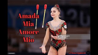 318  Amada Mia Amore Mio music rhythmic gymnastics [upl. by Netty]