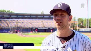 Neptunushonkballer Benjamin Dille bereikt 500 wedstrijden in hoofdklasse [upl. by Swayne]