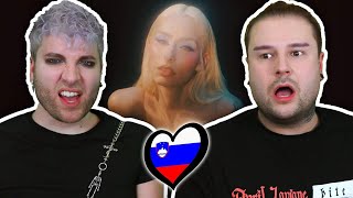 REACTION Raiven  Veronika  SLOVENIA Eurovision 2024 [upl. by Nayhr]