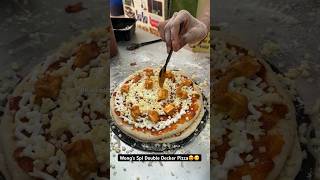 Wong’s Spl Double Decker Pizza😍😋 Indian Street Food [upl. by Regen]