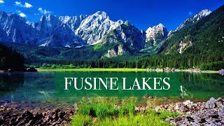 Fusine Lakes  Laghi di Fusine Friuli  Italy Short Clip to Get an Idea About It 4K [upl. by Eveivaneg]