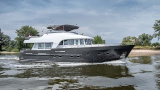 Bloemsma Trawler 70  elegant yacht with Lloyd’s approved hull [upl. by O'Toole]