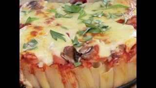 Rigatoni Pasta Pie [upl. by Daughtry112]