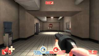 Team Fortress 2 GamePlay Capture the flag playing as scout [upl. by Keiryt]