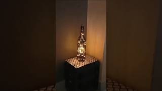 Bottle light decorationdiy art craft light [upl. by Eira]