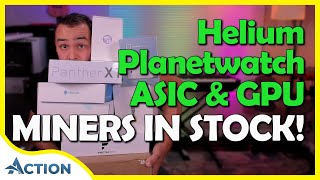 Where to buy a Helium Hotspot Planetwatch Sensor ASIC miner and more In Stock Crypto Miners [upl. by Natam902]