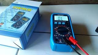 Unboxing amp Review Multimeter  Multitester Digital DEKKO DM136A [upl. by Nerty]