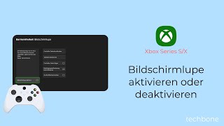 Bildschirmlupe aktivieren oder deaktivieren Xbox Series SX [upl. by Edyak]