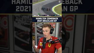 Lewis Hamilton Comeback Live Reaction  2021 Brazilian Grand Prix [upl. by Hengel835]