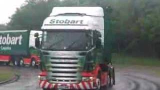 EDDIE STOBART CONVOY [upl. by Aekim968]