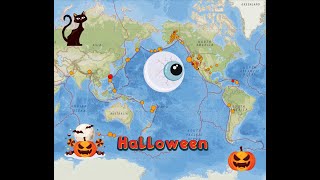 Halloween Earthquake Activity Chance of Xflares Thursday 10312024 [upl. by Nahtanaoj178]