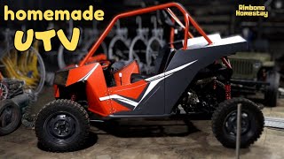 HOMEMADE UTV 125CC [upl. by Lashoh]