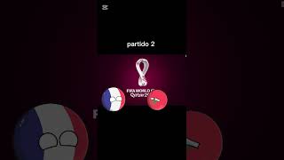 countryballs Semifinales del mundial de Qatar 2022 [upl. by Marybelle]